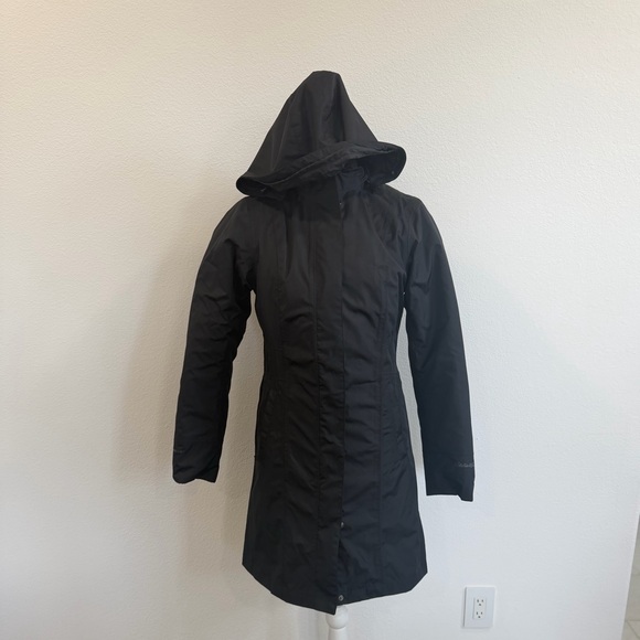 NWOT | Eddie Bauer | Girl on the Go® Insulated Waterproof Trench Coat | Small - Picture 4 of 13